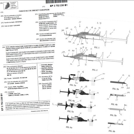 SafeNeedle Patent